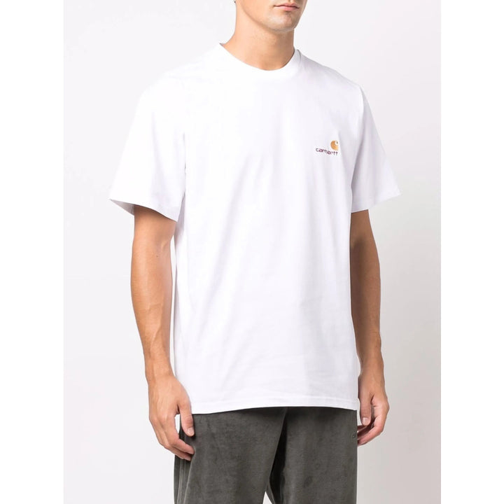 Carhartt Wip T Shirts - White | 71e507ac42fabc5d850b54941b254761fdd2ba23