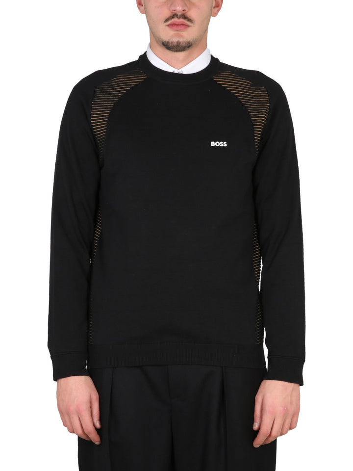Boss Sweaters - Black | e8246b142ff0a3b62a95a9aeb1bedf7931e8320b