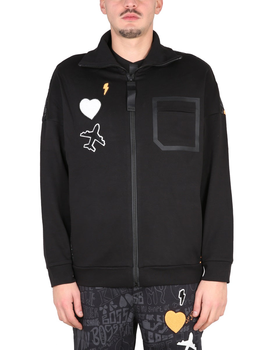 Boss Sweatshirts - Black | 36d5f0ef646f7c66e70e5ac577309a51a975db0a