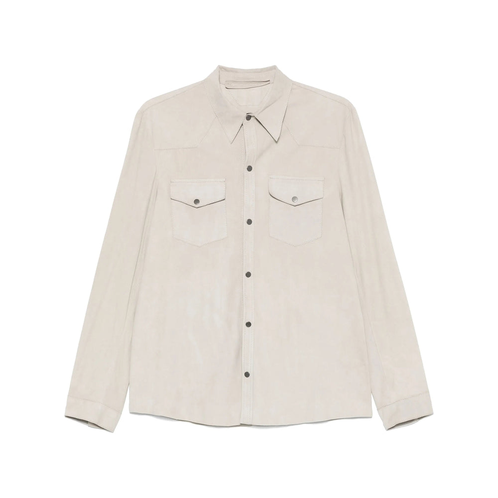 Salvatore Santoro Leather Outerwears - Neutral, Black | 7b67aabf1dca64b6a4cb98b08e47257b5a9bb104