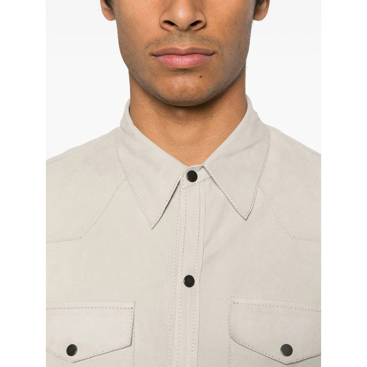 Salvatore Santoro Leather Outerwears - Neutral, Black | a2f6eba92c22dc5c5de3c0c7c124d5366e6a32e0