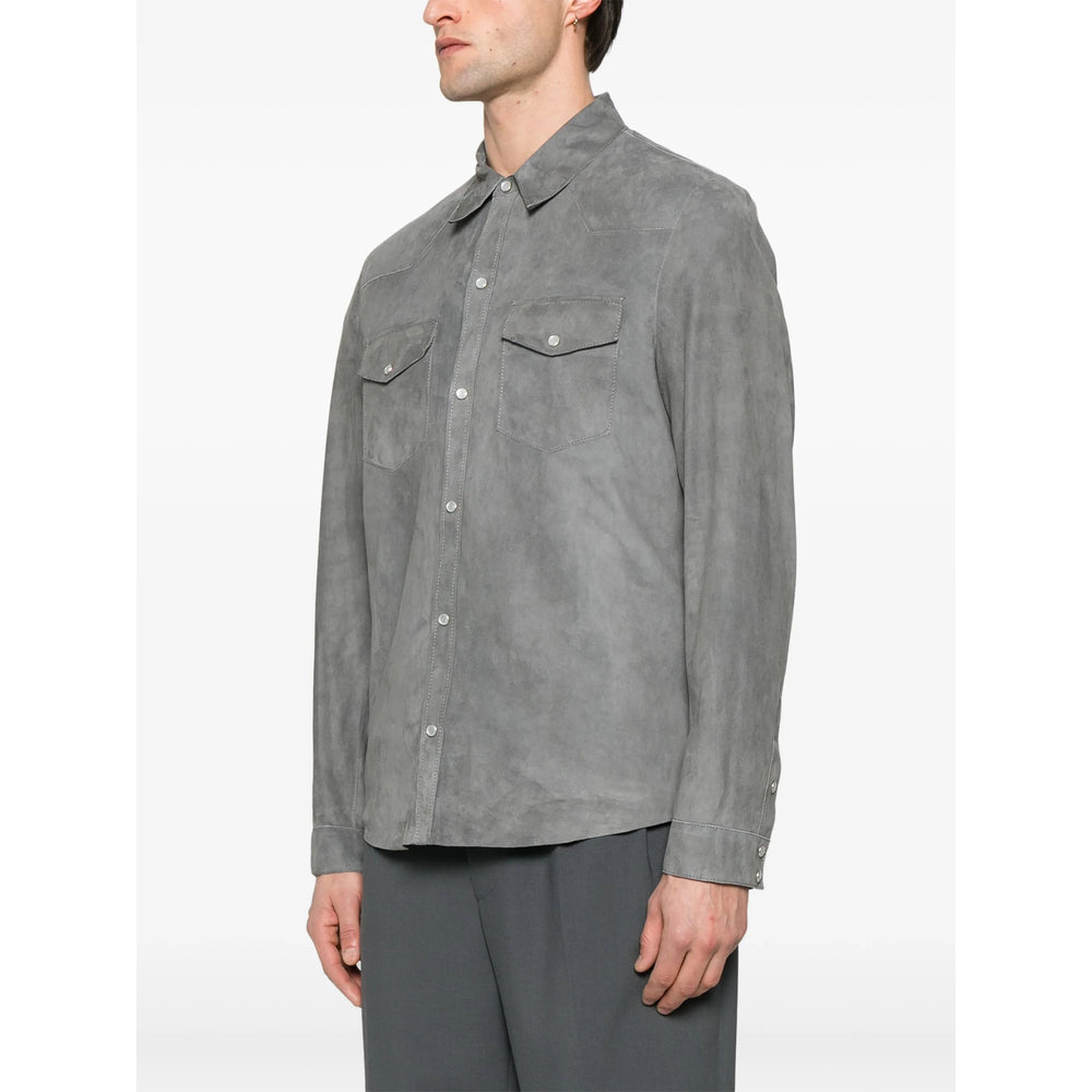 Salvatore Santoro Leather Outerwears - Gray | 517c0c364c7ffabfb17380a90831f5a50cab9bef