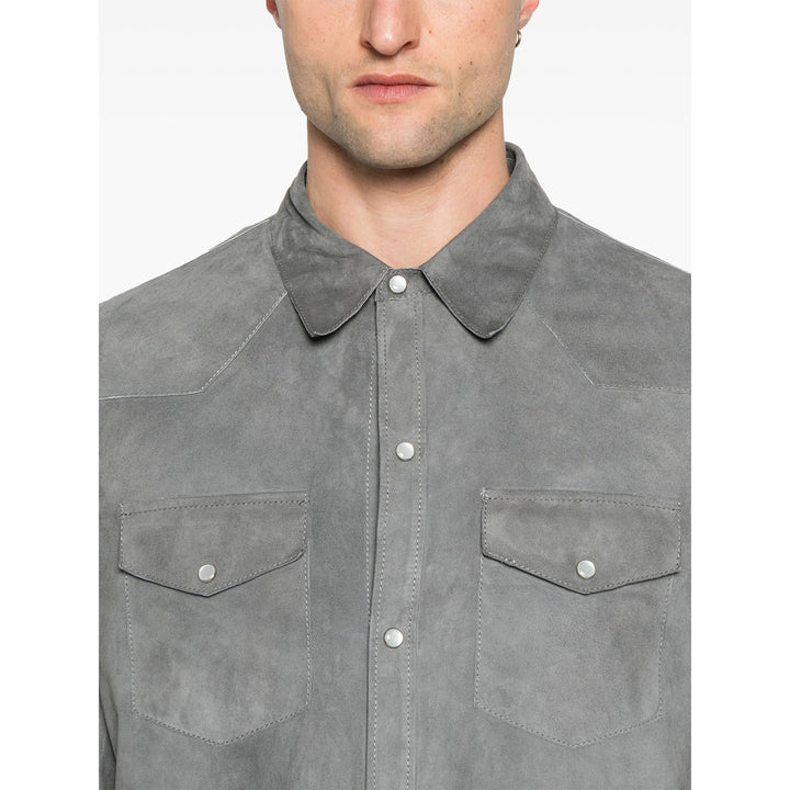 Salvatore Santoro Leather Outerwears - Gray | 2c4cdbf831aeb244e54fa0347c885f21a0b98aea