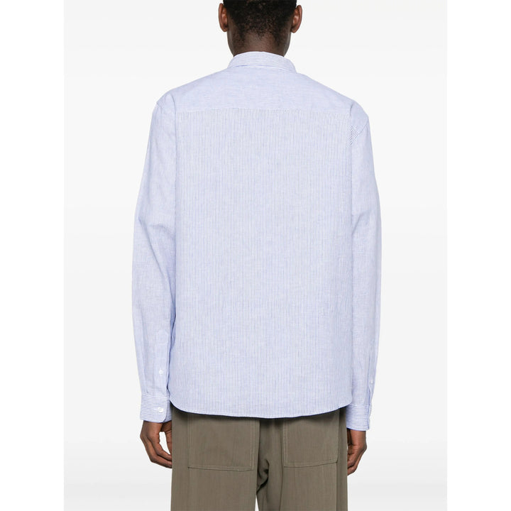 Maison Labiche Shirts - Blue, White | 7a47565638aae22f4681bb63a0ded38e94274eca