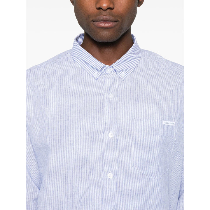 Maison Labiche Shirts - Blue, White | 522c95c13524b518d48eca0ec4b39b04ce700fa6