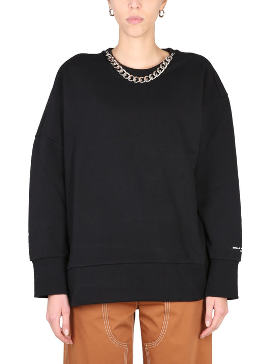Sweatshirt With Chain Detail