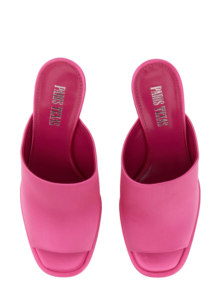Paris Texas Wedges - Fuchsia | Wanan Luxury