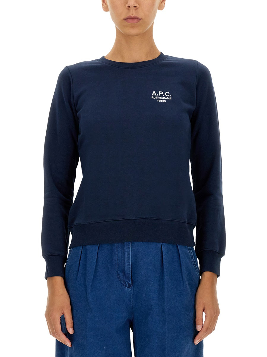 A.P.C. Sweatshirts - Blue | Wanan Luxury
