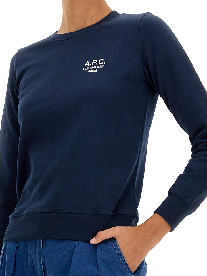 A.P.C. Sweatshirts - Blue | Wanan Luxury