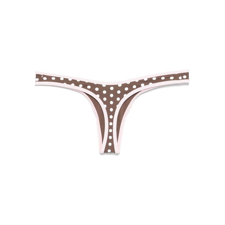 Frankies Bikinis Beachwear - Brown, White | cde338a720421233da78bc49c998bd7674a2af95
