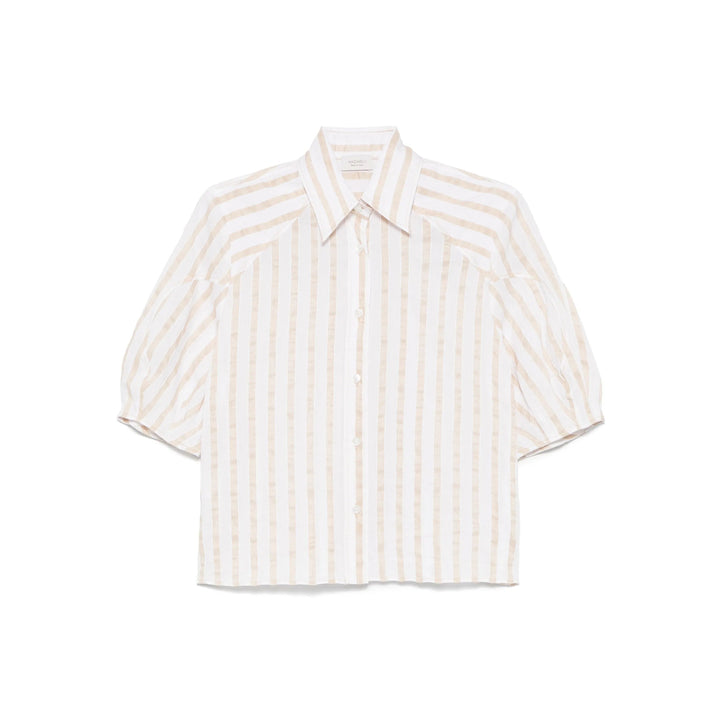 Mazzarelli Shirts - Neutral | 60b2ab896d6c2060285fed36a4412625c2c7cbf5