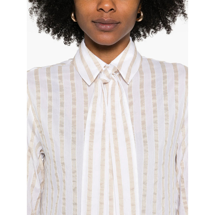 Mazzarelli Shirts - Neutral, White | 5e1a9b7bf571e89c83ebb73698b9954c03f5d952