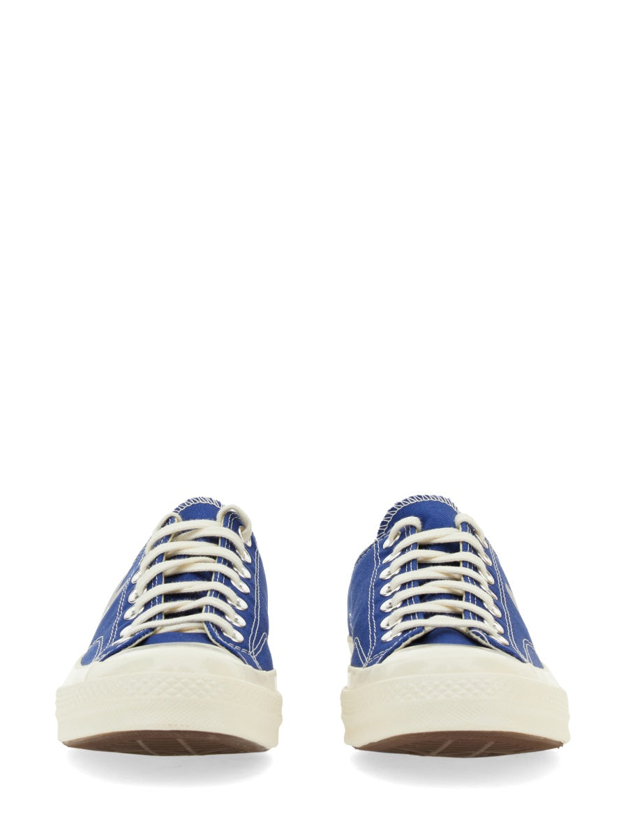 Comme Des Garçon Play x Converse Sneakers - Blue | Wanan Luxury
