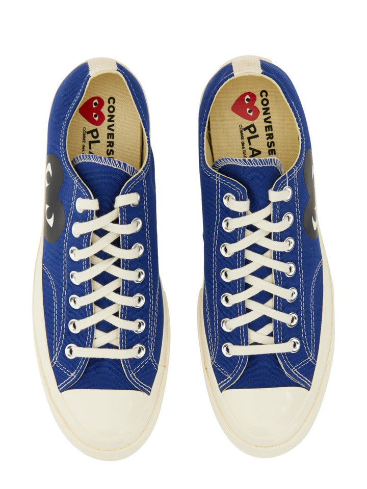 Comme Des Garçon Play x Converse Sneakers - Blue | Wanan Luxury