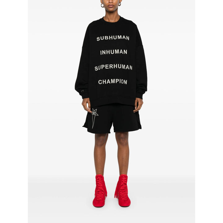 Rick Owens X Champion Sweatshirts - Black | 7daf99df7b6b0c21e524de73d3560c2342c07ca6