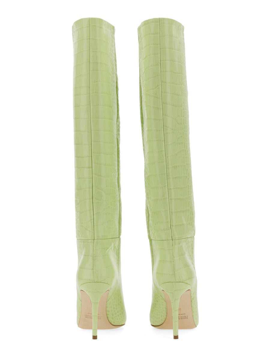 Paris Texas Boots - Green | Wanan Luxury
