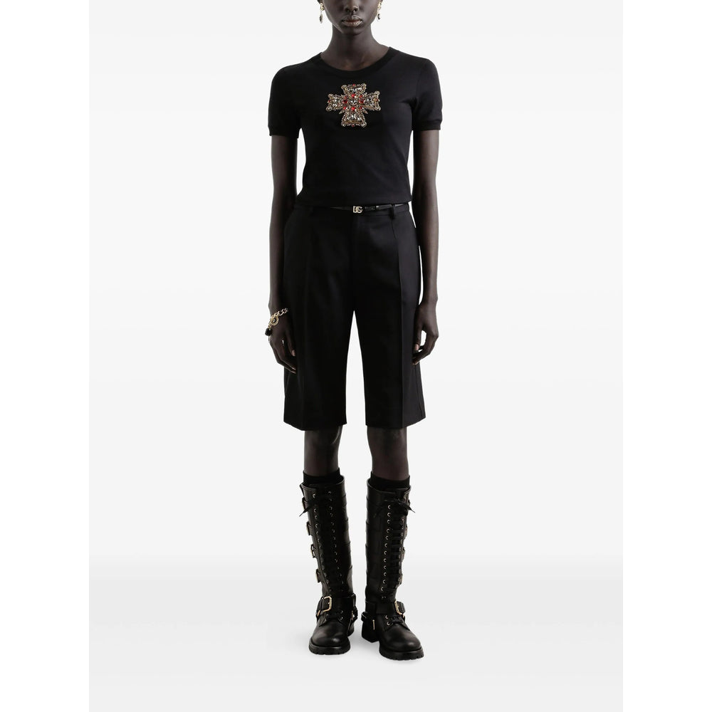 Dolce & Gabbana Shorts - Black | a773728548f15dd7f18e63f8e8f1afaf1c99433a