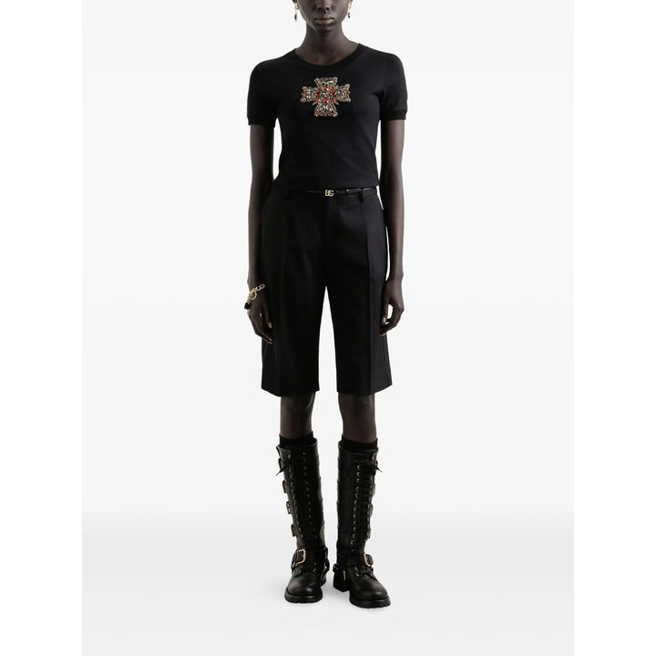 Dolce & Gabbana Shorts - Black | a773728548f15dd7f18e63f8e8f1afaf1c99433a