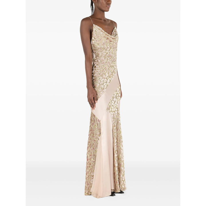 Roberto Cavalli Dresses - Pink, Gold | 17229a65a178e773b803d9969b231d93ffdf9858