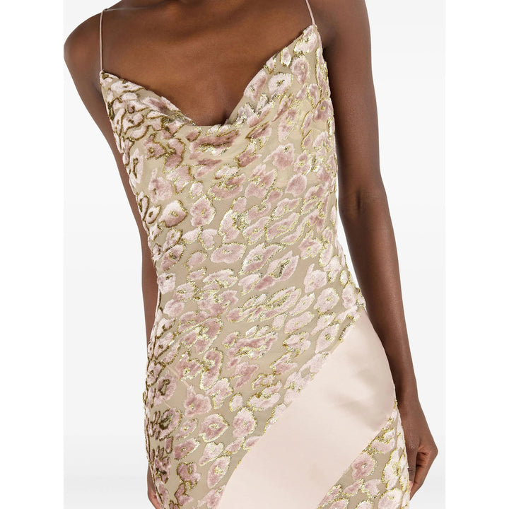 Roberto Cavalli Dresses - Pink, Gold | 8d9736aa4993ba2ee8b545e9080a18f08d84dc3e