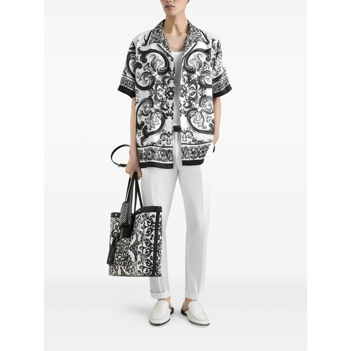 Dolce & Gabbana Shirts - White, Black | 7cc637357fcedcd3d0f36d907606f6ed15f52481