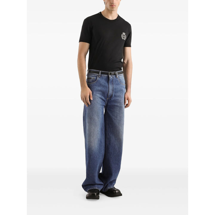 Dolce & Gabbana T Shirts - Black | 82675e3ffb6679b738e7fa75e000d4688f338c0f