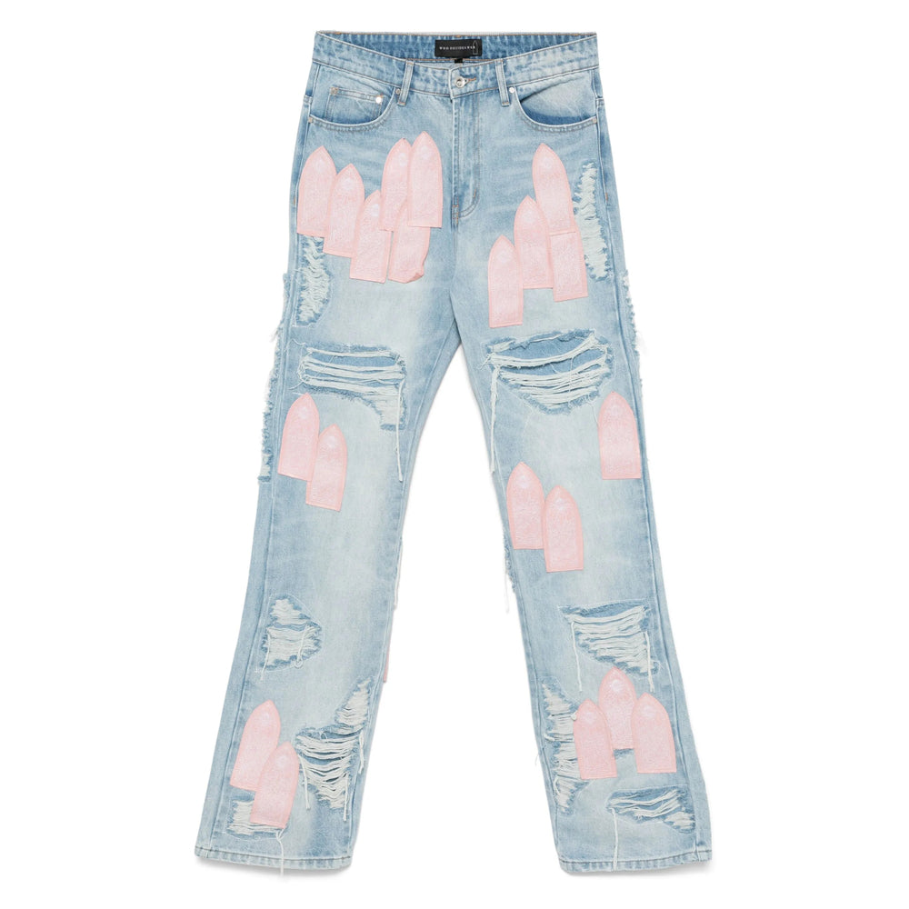 Who Decides War Denim - Blue, Pink | 3efa115d4424d416f286589512776ccf57b2a04c