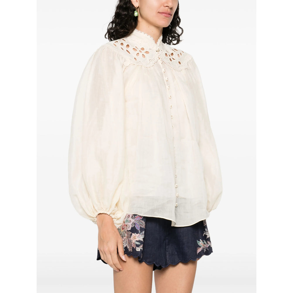 Zimmermann Shirts - Neutral | 6199e61dbba733bc4cf5d4debc1f15179cc1c1b9