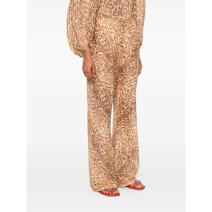 Zimmermann Pants - Neutral, Brown | 26b49a0db354a47ddf6ad767b33b7ecef0639955