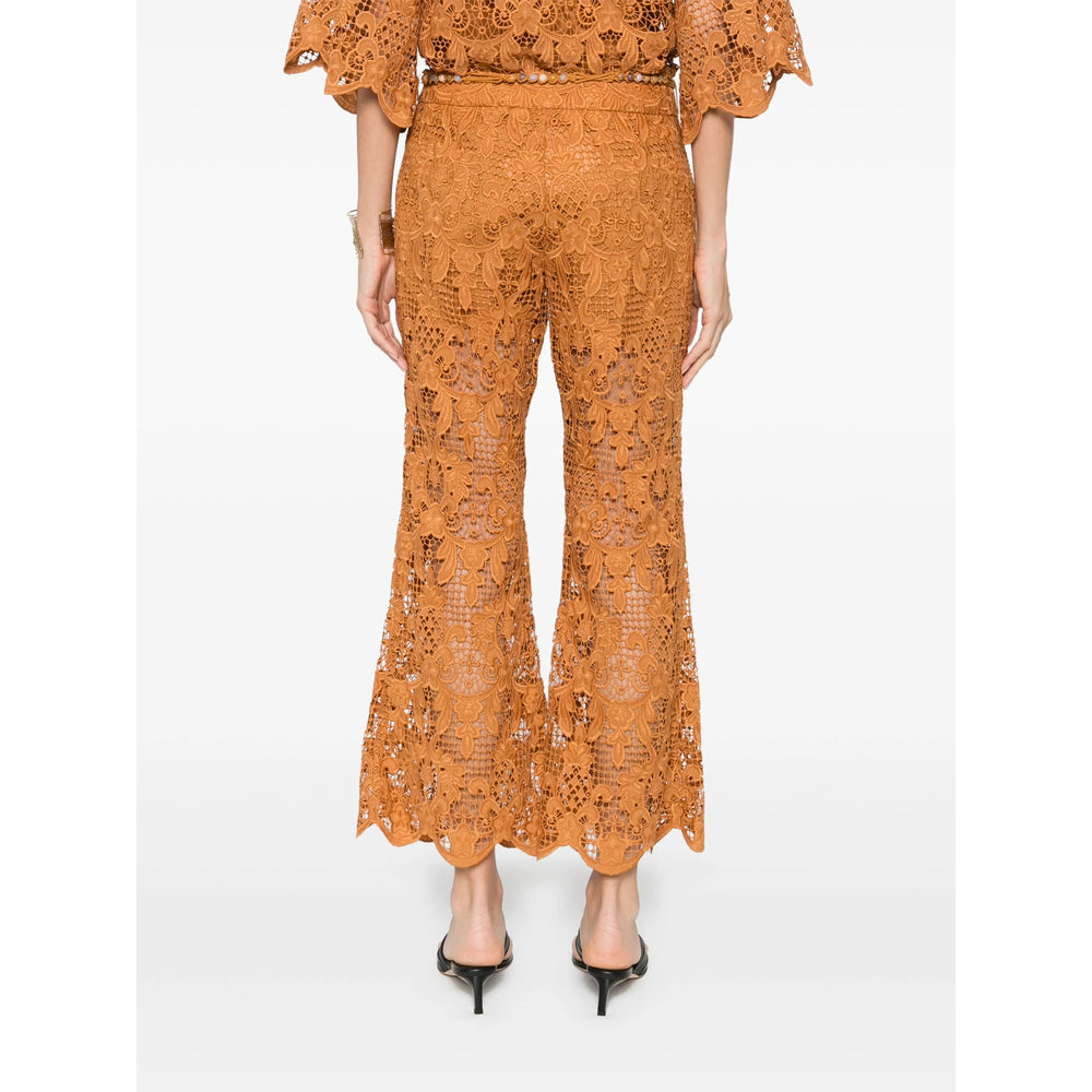 Zimmermann Pants - Brown | 81b709e47f146bf01b2baea8f6b7113f722b4529