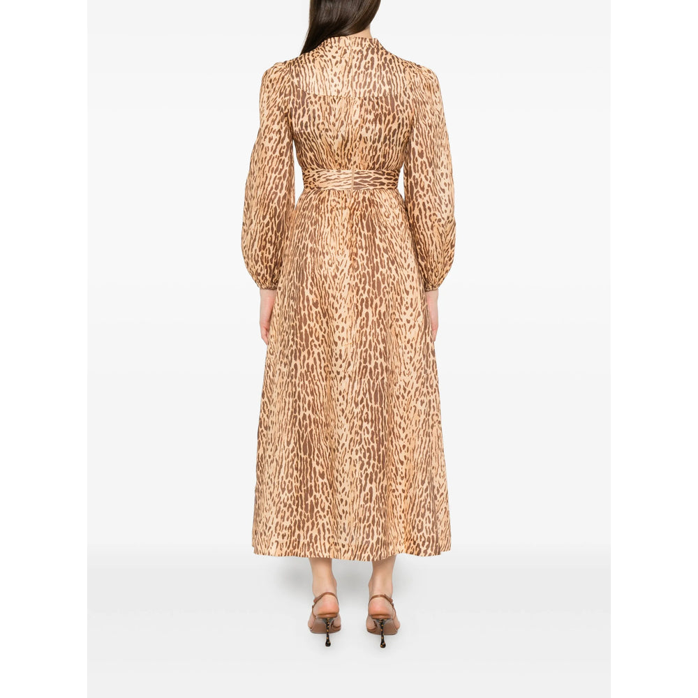 Zimmermann Dresses - Neutral, Brown | 2b2bb53db1d11990dcb8dc4844da9ecb4d4d29ba