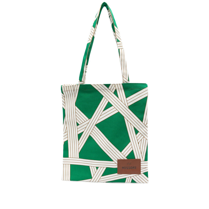 Missoni Home Bags - White, Green | f5c58a8a99658b38a569f9e9cc579b57bb35f28b