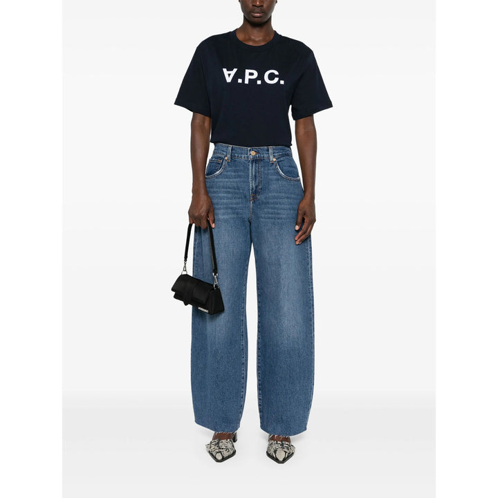 A.P.C. T Shirts - Blue, Neutral | 4a0485d37009e058e589e5b960394e80a6c07b77