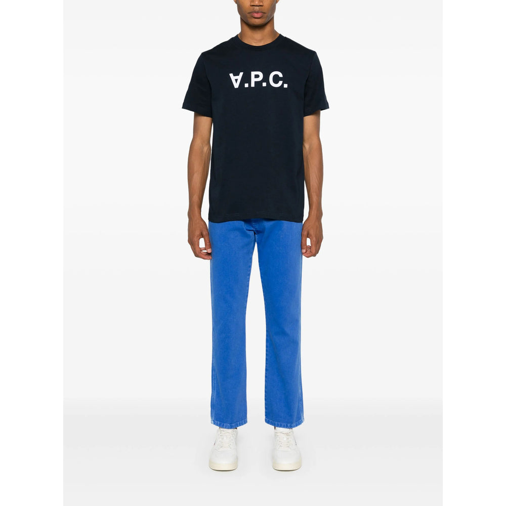 A.P.C. T Shirts - Blue, Neutral | 6f09a5442b2b049aba00eeeecb4117def4005669