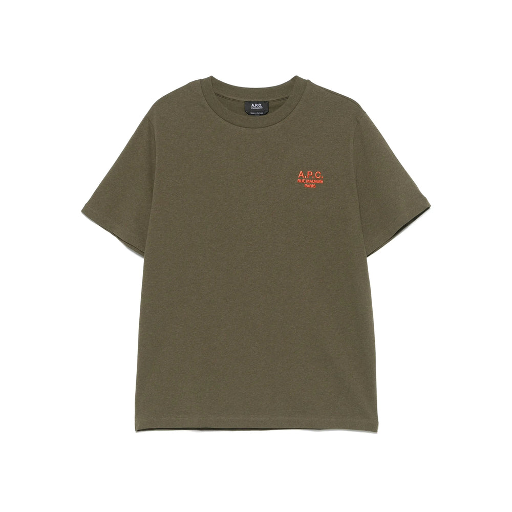 A.P.C. T Shirts - Green | 3529c8c0512e03aa3b99071eab6914f2da49ad9d