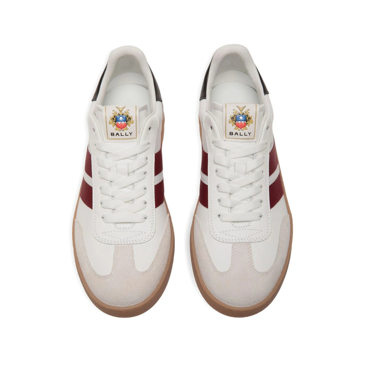 Bally Sneakers - White, Red | 6f85e483df3532ed3d82ce2947c7f5b2931a3f05