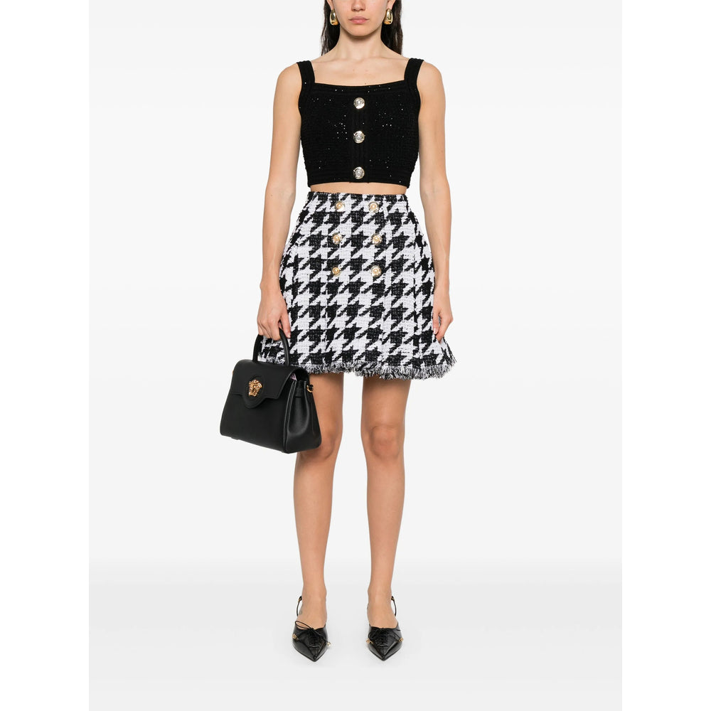 Balmain Tops - Black | 47f2981095f60312ccc32e9284d77e6f8bc826e5