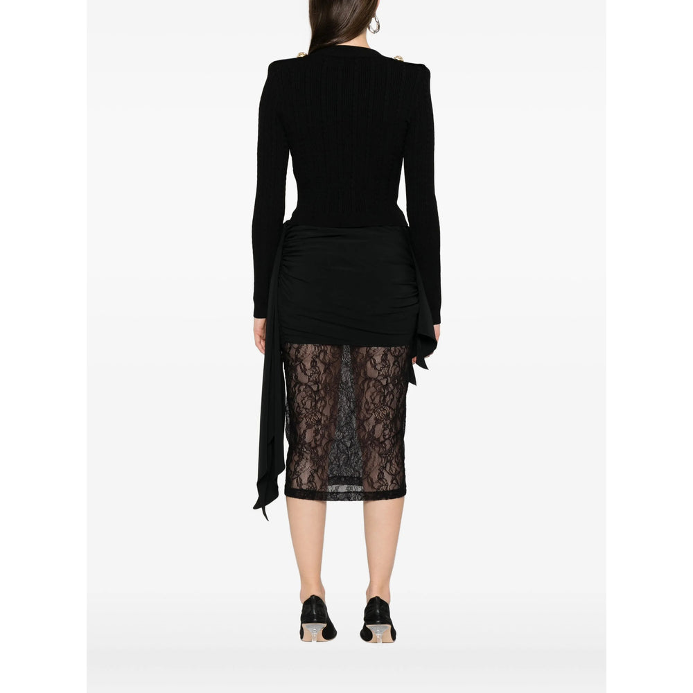 Balmain Sweaters - Black | eb2caef21f923407ce40c9e1bdf7ccf62a810cc0