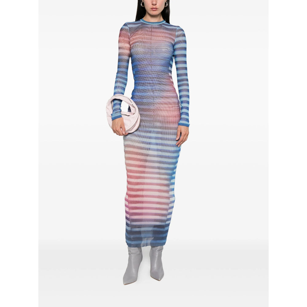 Jean Paul Gaultier Dresses - Blue, Pink | b75c1ad0353aff1d8eb4fdf3d3fc7104149d70e8