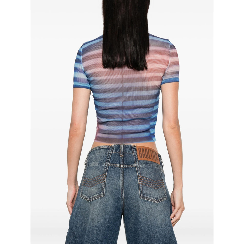 Jean Paul Gaultier T Shirts - Blue | 380f91e879d22310ace37faaf919ef4823918afe