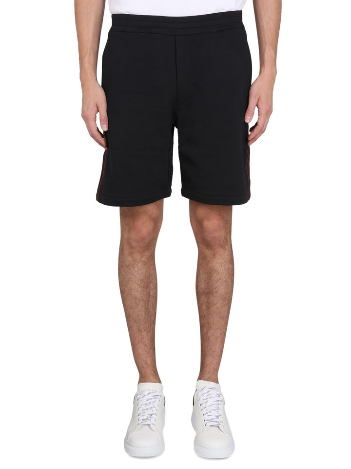 Alexander Mcqueen Shorts - Black | 8da6aeae87908e1af05f9f53bd355d5e48a7ba23