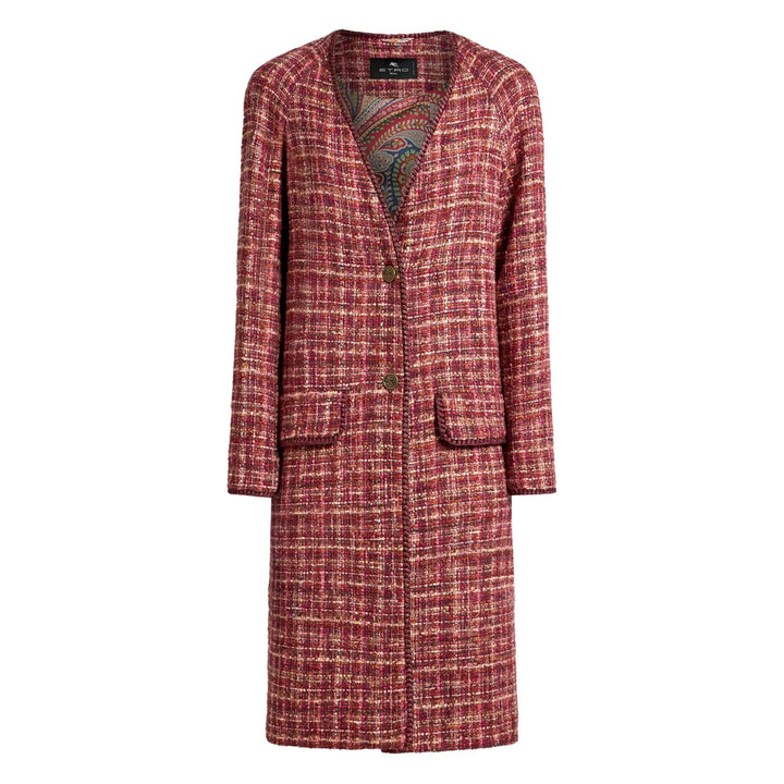 Etro Coats - Red | 77e37338bd259a154c4095817fa414384da63a18