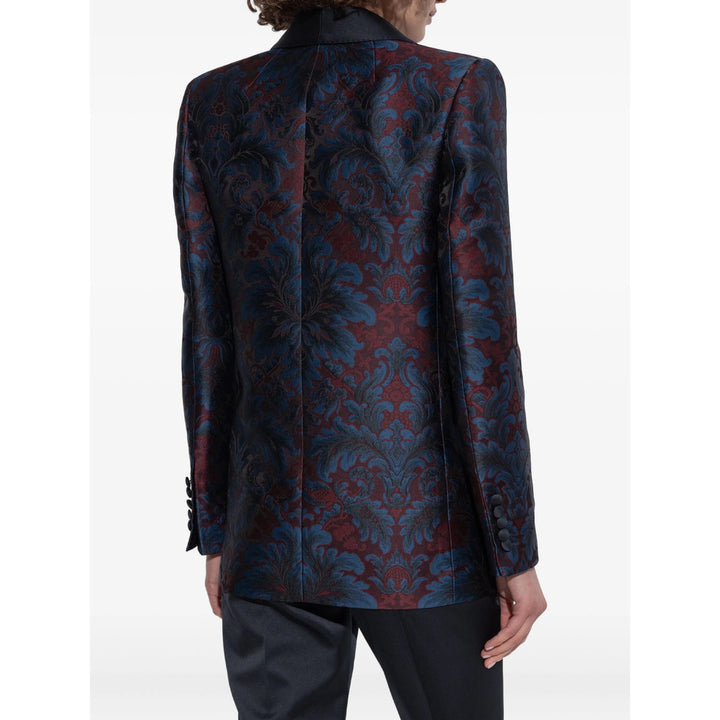 Etro Jackets - Blue, Red | 44d12e4eacb729db450b2242eb664a0b01ea567c
