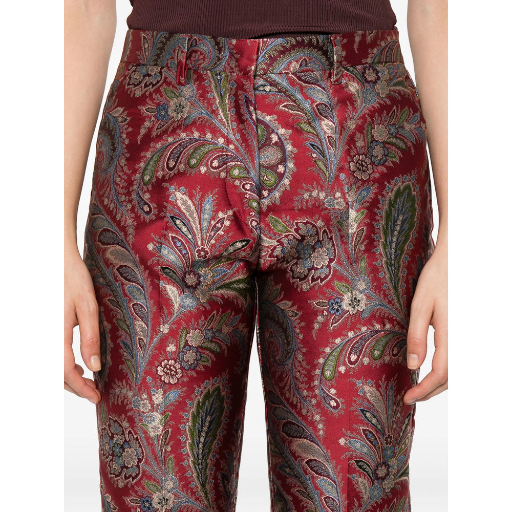 Etro Pants - Red, Blue | 178ee7ce99048330fce3eebb5efb60bfba13be6f