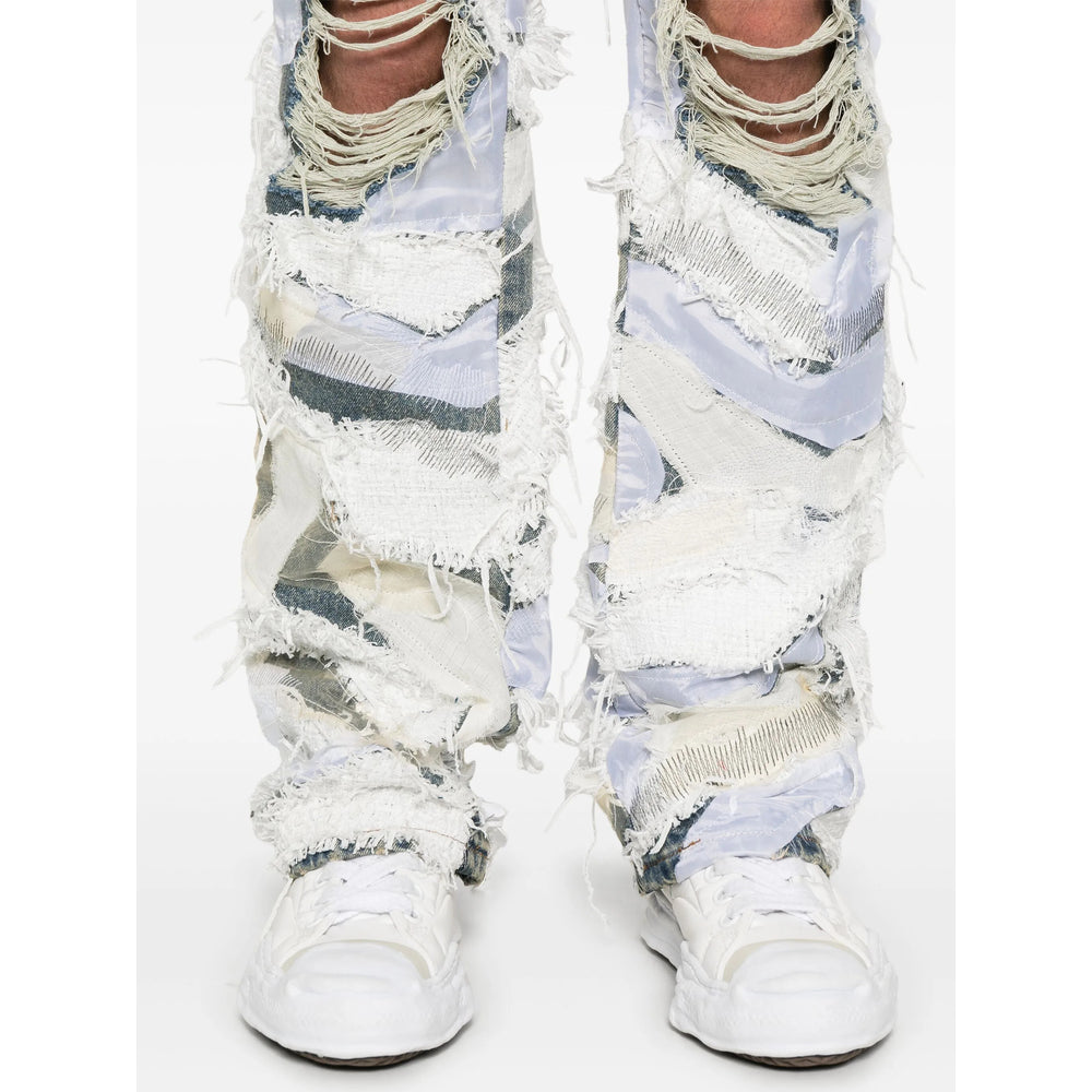 Who Decides War Denim - White, Blue | 4cf60647687d6e2c565040742a80e8b68fad684c