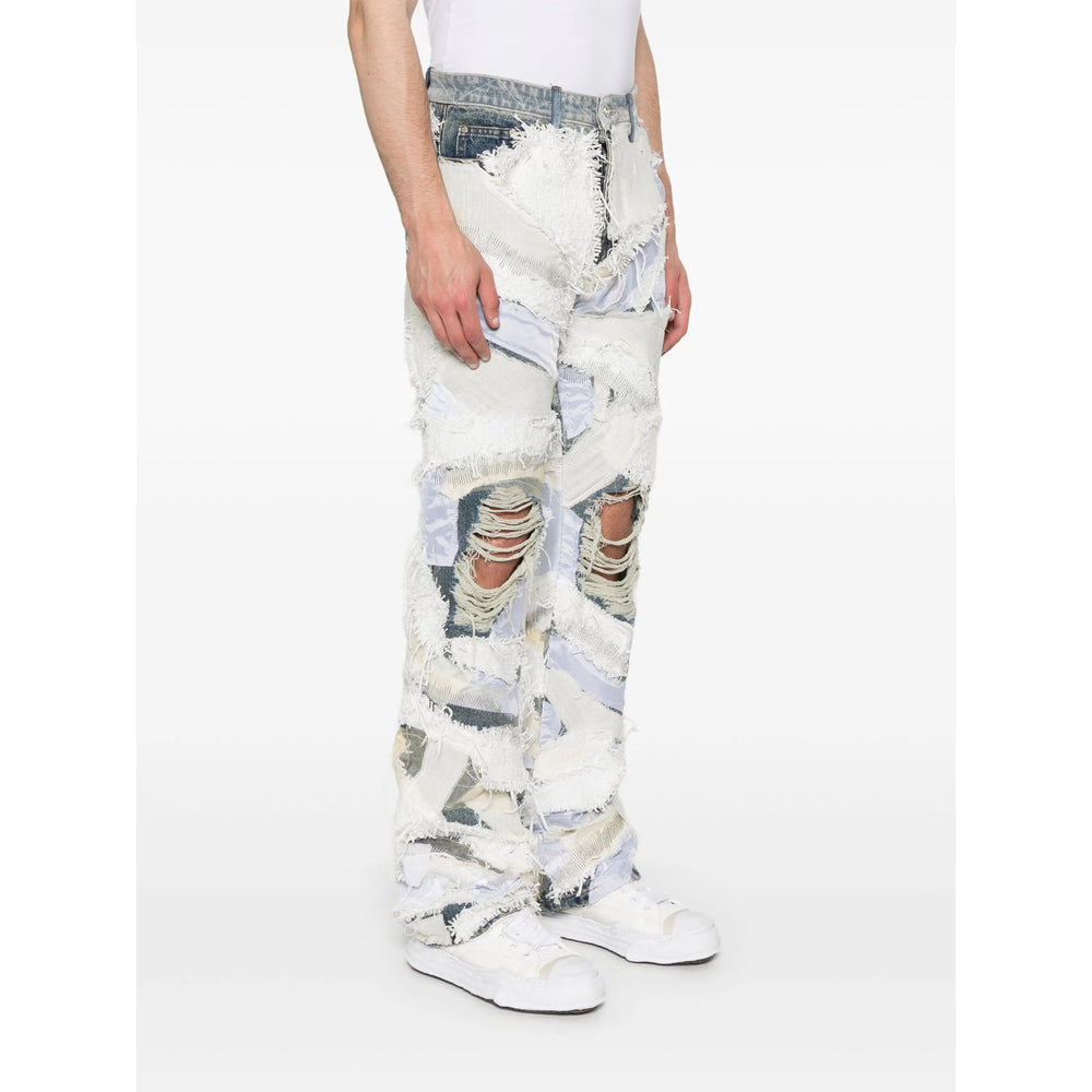 Who Decides War Denim - White, Blue | 479a8087fbd34c9137f45a4d5bec4a0f0c080f91