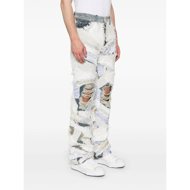 Who Decides War Denim - White, Blue | 479a8087fbd34c9137f45a4d5bec4a0f0c080f91