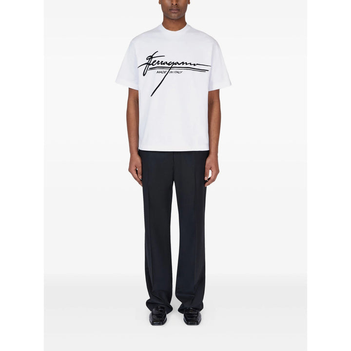 Ferragamo T Shirts - White | de129ddf9d5a13e7709c25299eae3ae39ea9afad