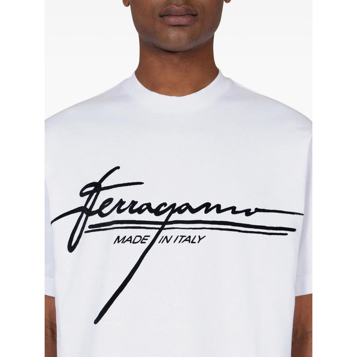 Ferragamo T Shirts - White | 31b1921bedb5f2b9678d4edaa1add79c4be8984b