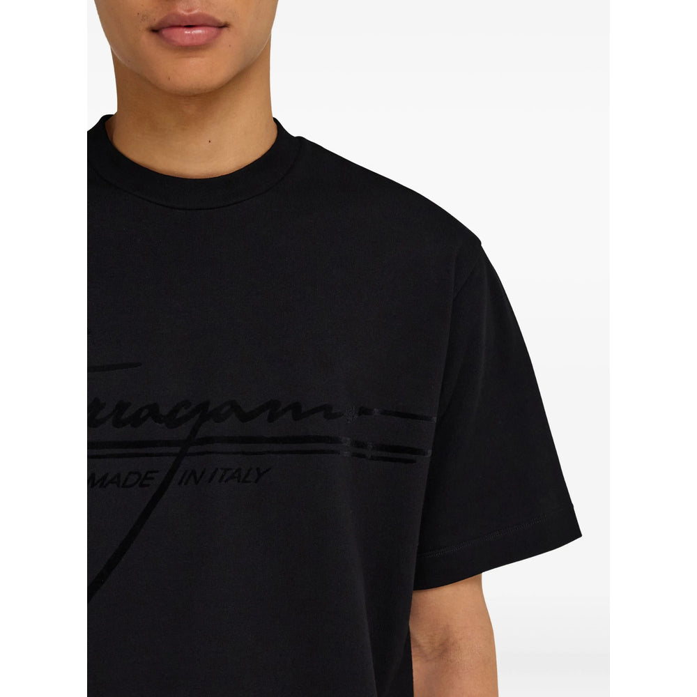 Ferragamo T Shirts - Black | 6042a012542840497b25e4fafc63c36f9322c8be